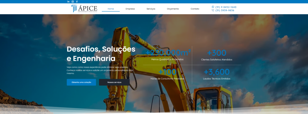 Criação-do-Site-Ápice-Engenharia-Agência-Digital-HGX-Criação-de-Sites-e-Marketing-Digital